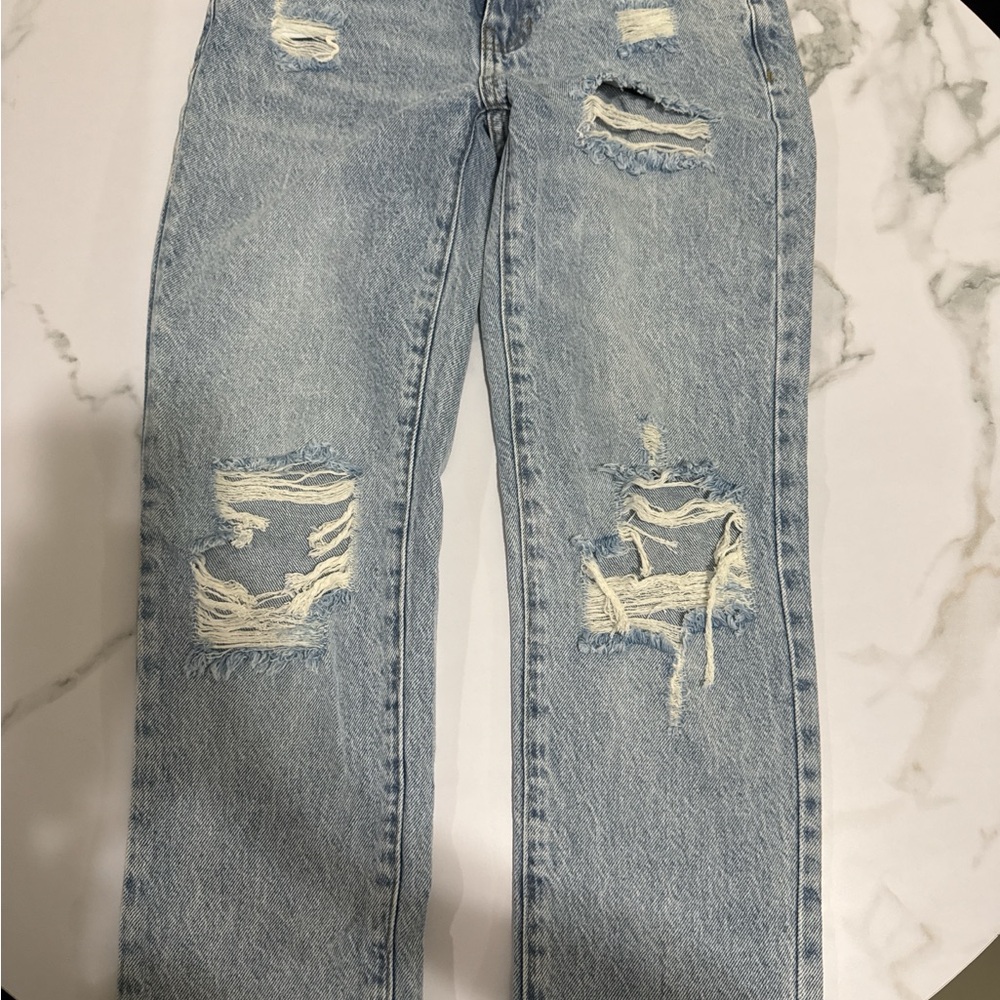 Distressed Light Blue Pacsun Women’s Jeans